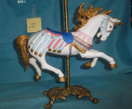 Flying Mane Illions Carousel  Horse