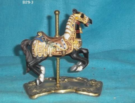Looff Armored Carousel Horse