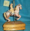 Girl On A Carousel Horse