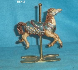 Tan Carousel Horse