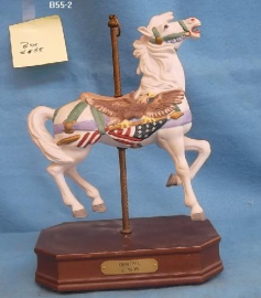 Dentzel White Carousel Horse