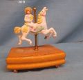 Girl On A Carousel Horse
