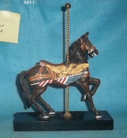 Hamilton Collection Dentzel Flag Horse