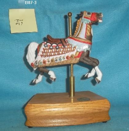 Illions Armored Carousel Horse