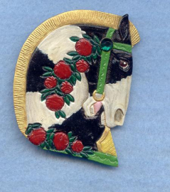 Stein Goldstrin Flowered Horse Head