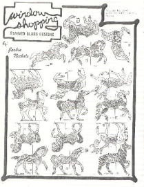 Carousel Horse Suncatchers