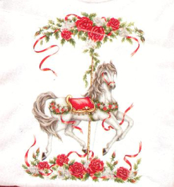 Red saddle-roses