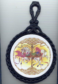 Cast iron hot plate