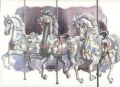 three horses-bubbles